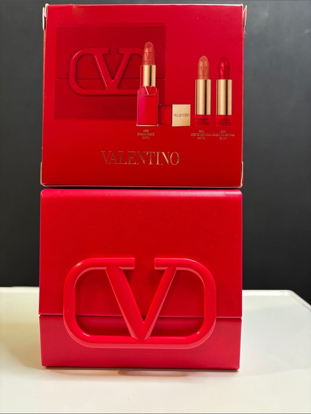 Valentino Rosso Valentino Couture Lipstick Set